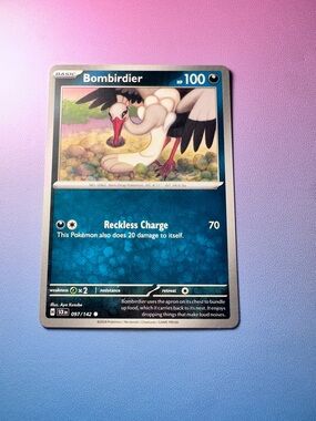 bombirdier - 097/142 (common) — pokemon: stellar crown